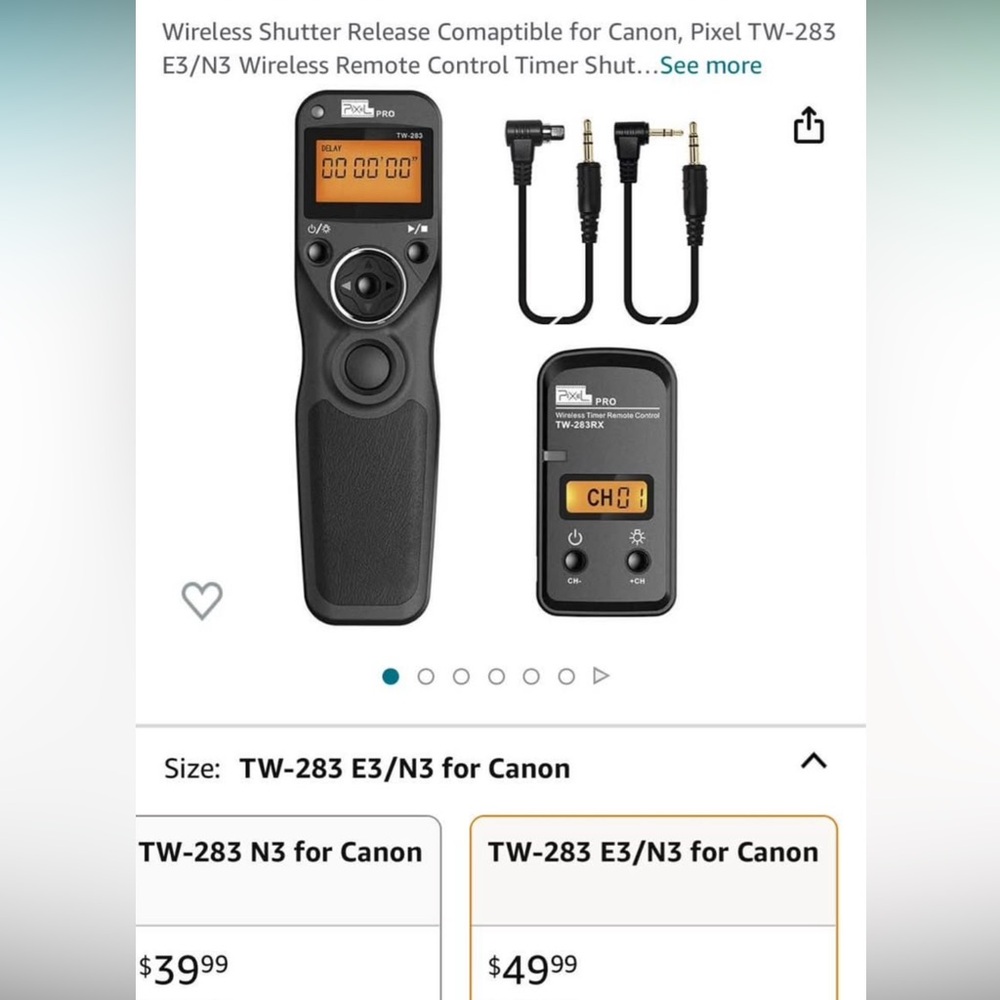 Pixel Pro Wireless Remote Control x2 - Picture 2 of 6